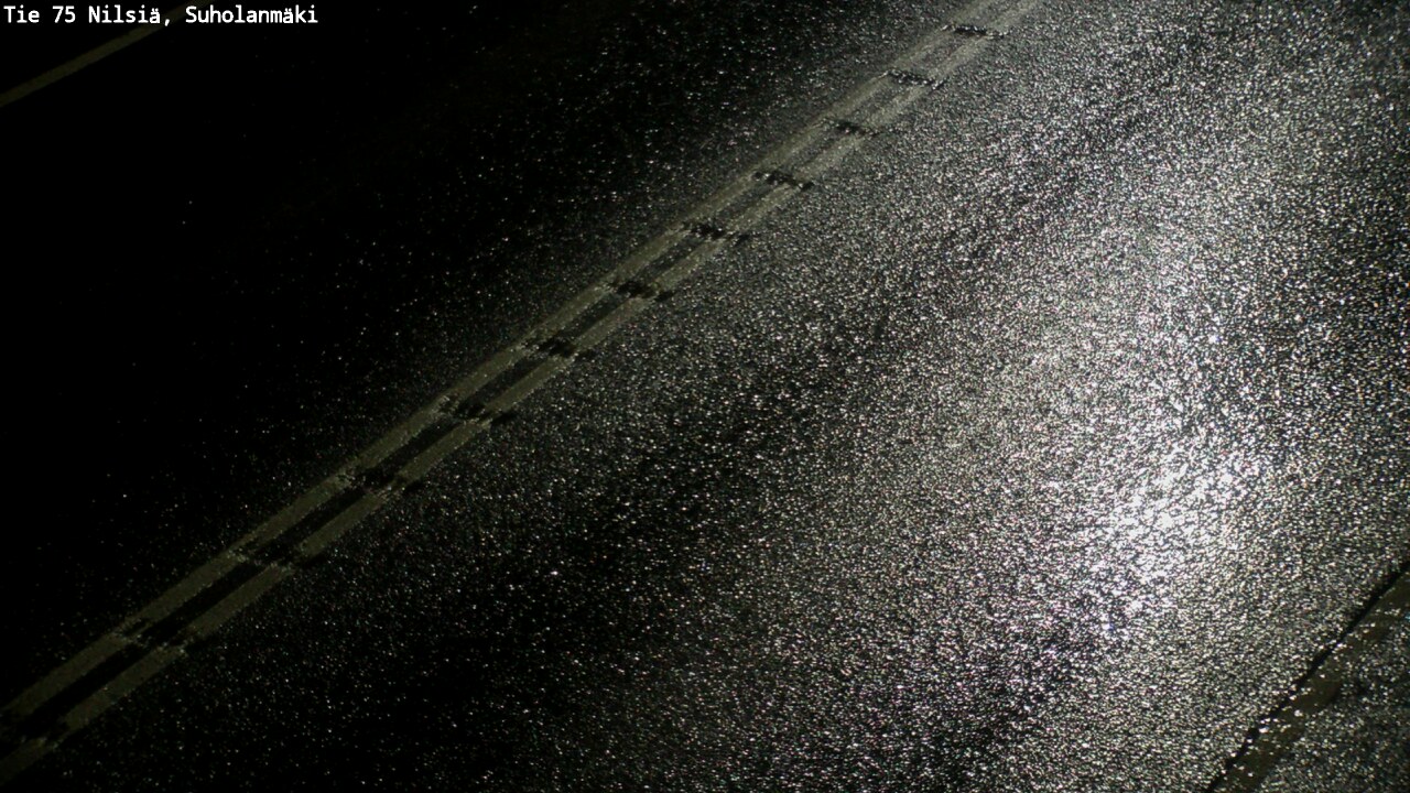 Weather Camera Image Väg 75 Nilsiä, Suholanmäki, Kuopio, Pohjois-Savo