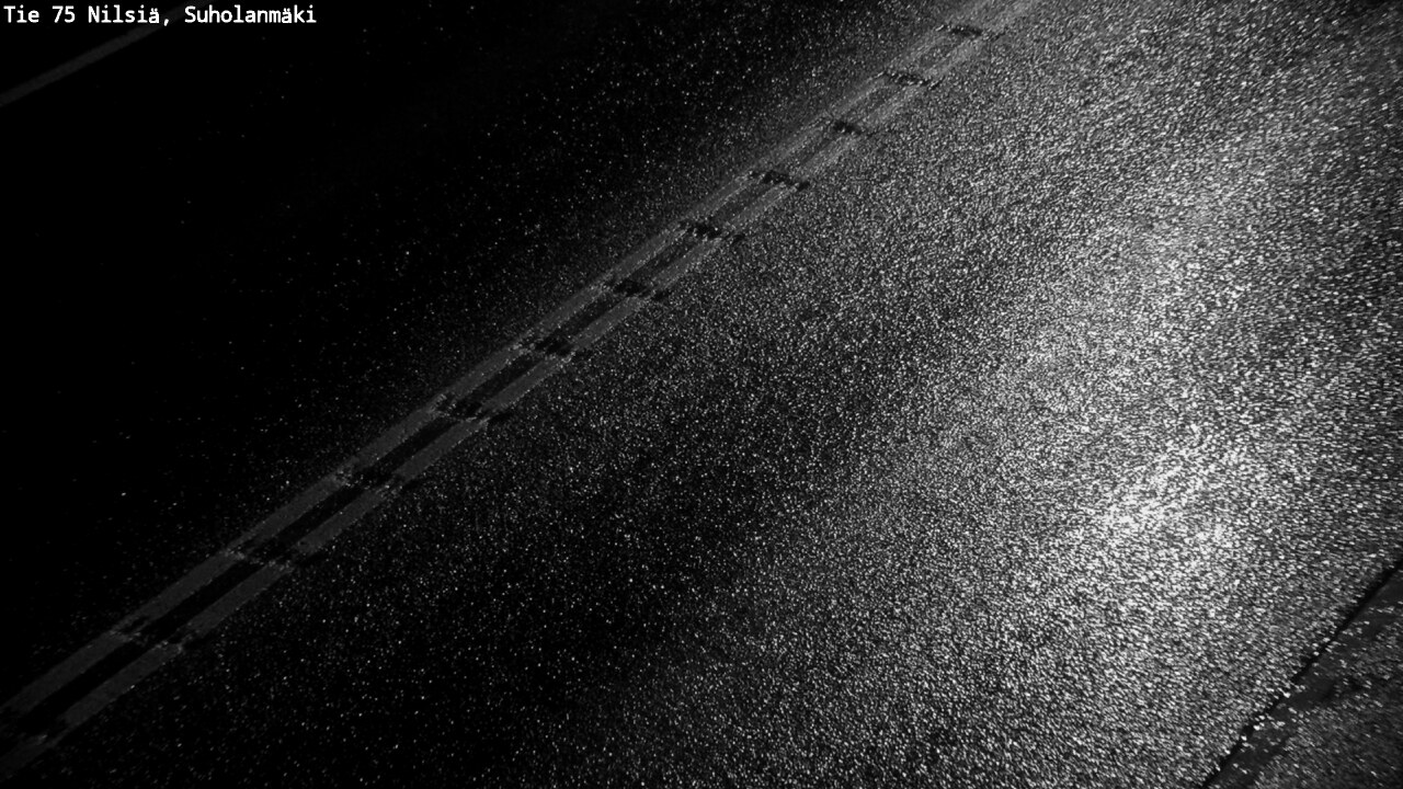 Weather Camera Image Väg 75 Nilsiä, Suholanmäki, Kuopio, Pohjois-Savo