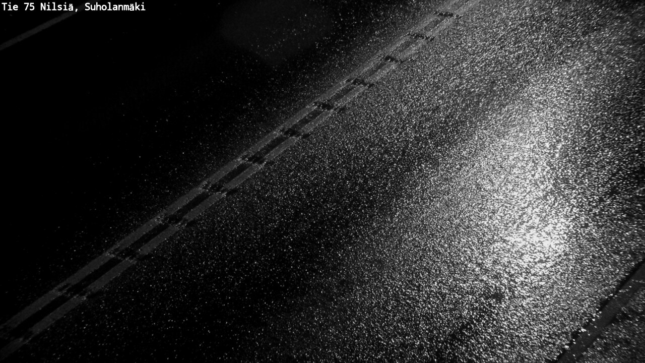 Weather Camera Image Väg 75 Nilsiä, Suholanmäki, Kuopio, Pohjois-Savo