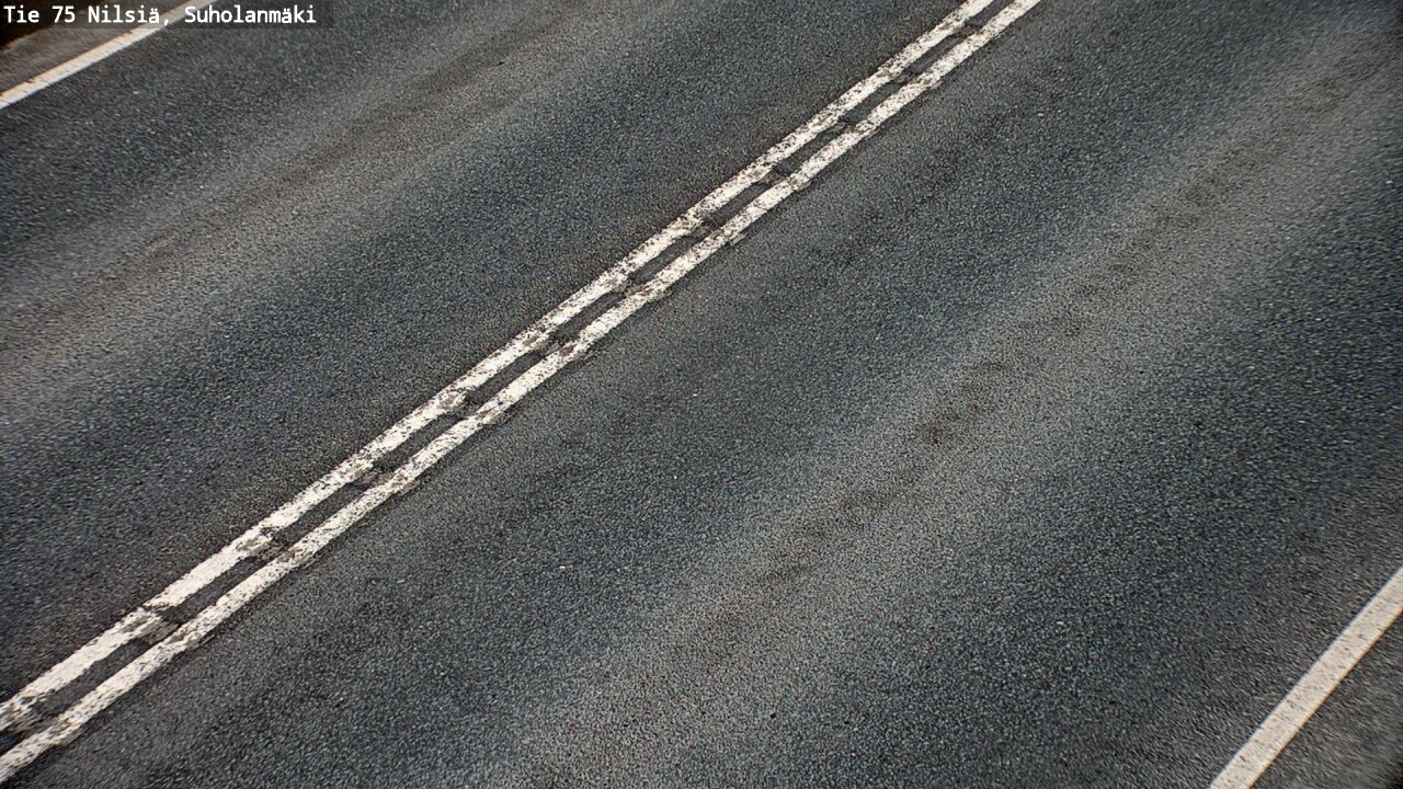 Weather Camera Image Väg 75 Nilsiä, Suholanmäki, Kuopio, Pohjois-Savo