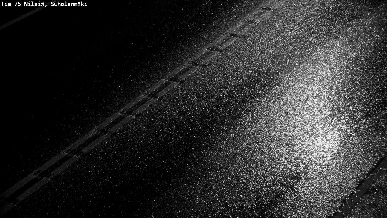 Weather Camera Image Väg 75 Nilsiä, Suholanmäki, Kuopio, Pohjois-Savo