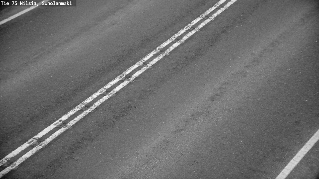Weather Camera Image Väg 75 Nilsiä, Suholanmäki, Kuopio, Pohjois-Savo