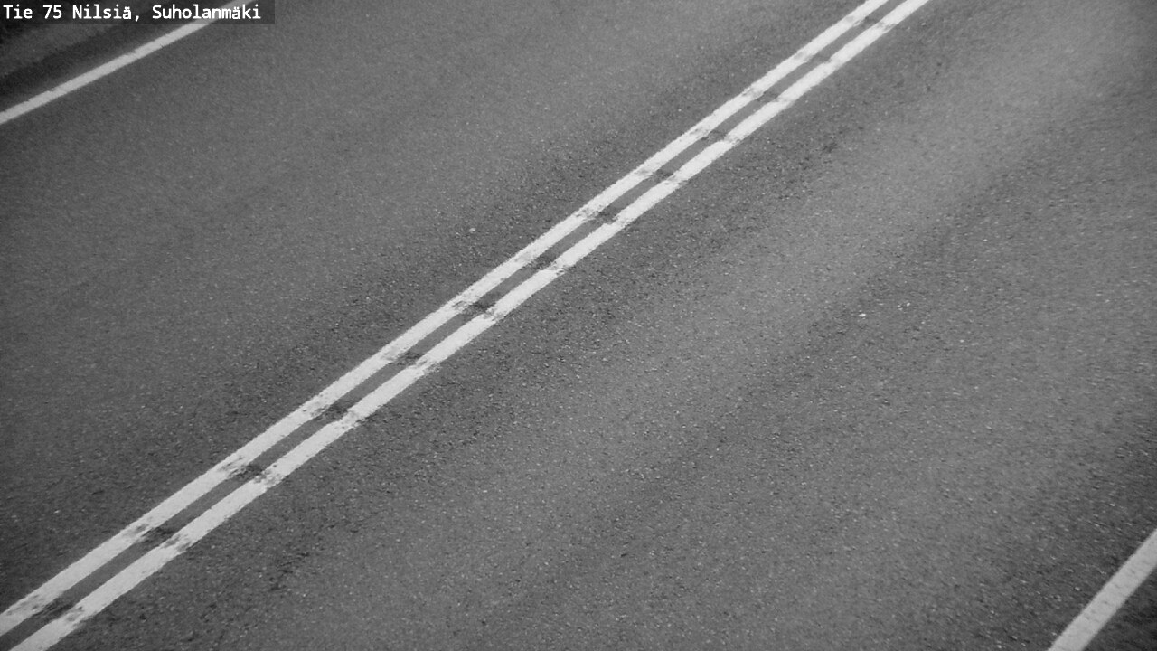 Weather Camera Image Väg 75 Nilsiä, Suholanmäki, Kuopio, Pohjois-Savo