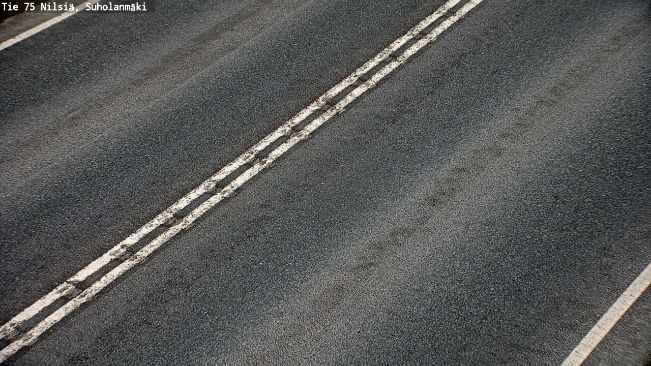 Weather Camera Image Väg 75 Nilsiä, Suholanmäki, Kuopio, Pohjois-Savo