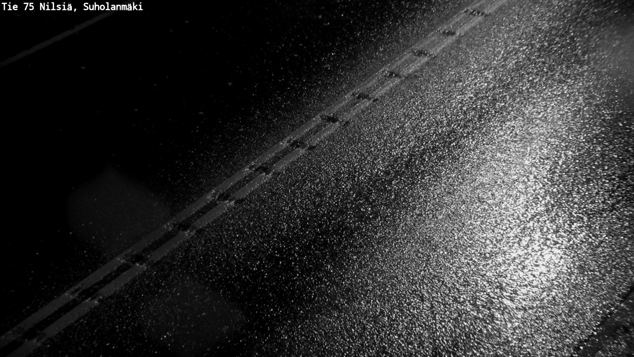 Weather Camera Image Väg 75 Nilsiä, Suholanmäki, Kuopio, Pohjois-Savo