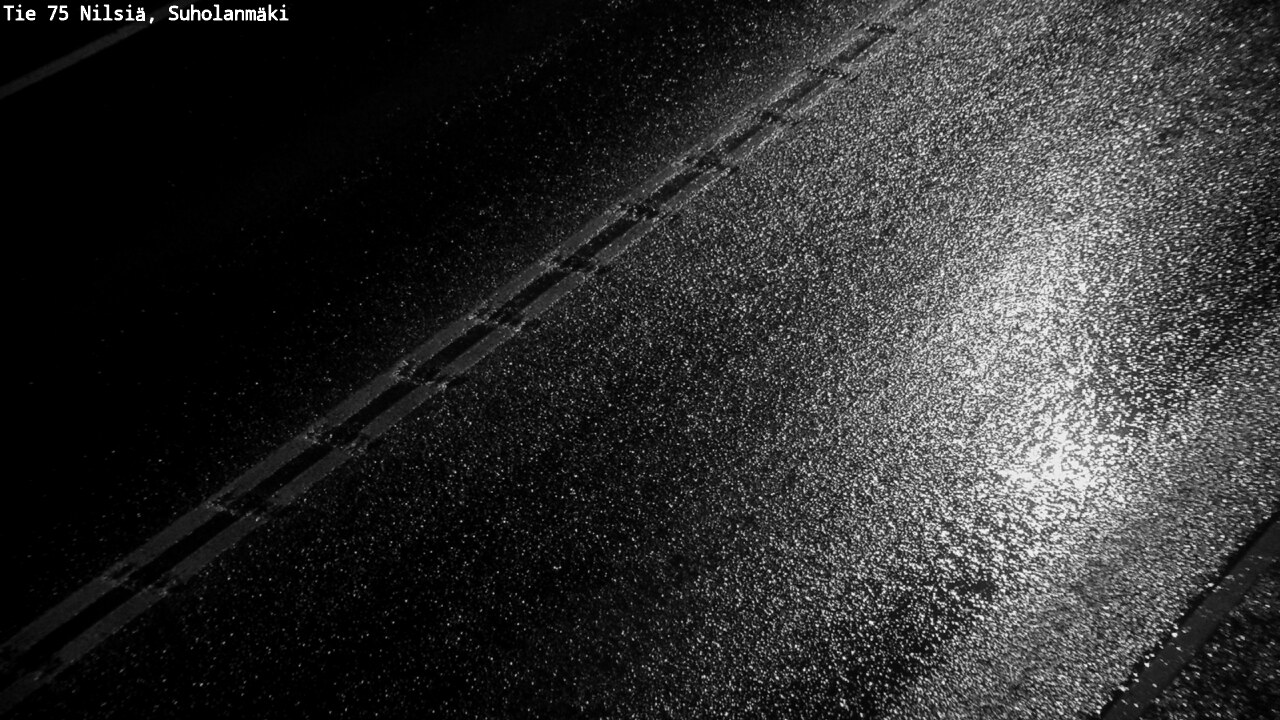 Weather Camera Image Väg 75 Nilsiä, Suholanmäki, Kuopio, Pohjois-Savo