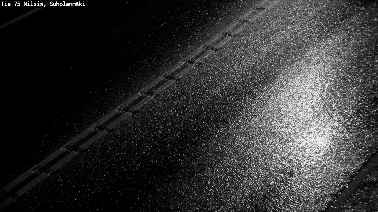 Weather Camera Image Väg 75 Nilsiä, Suholanmäki, Kuopio, Pohjois-Savo