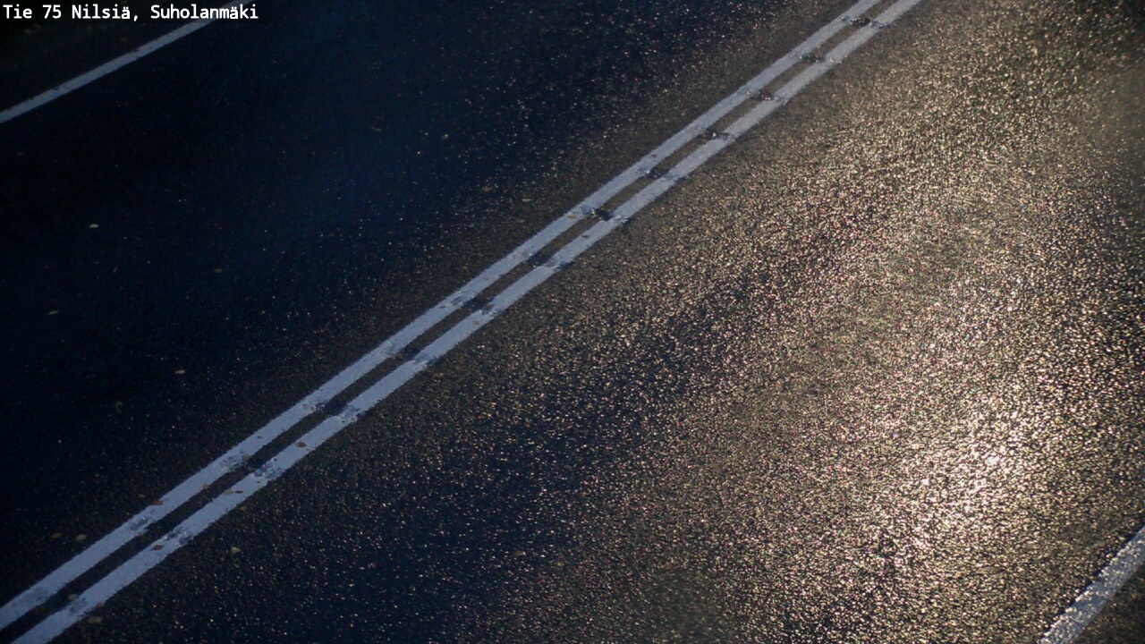 Weather Camera Image Väg 75 Nilsiä, Suholanmäki, Kuopio, Pohjois-Savo