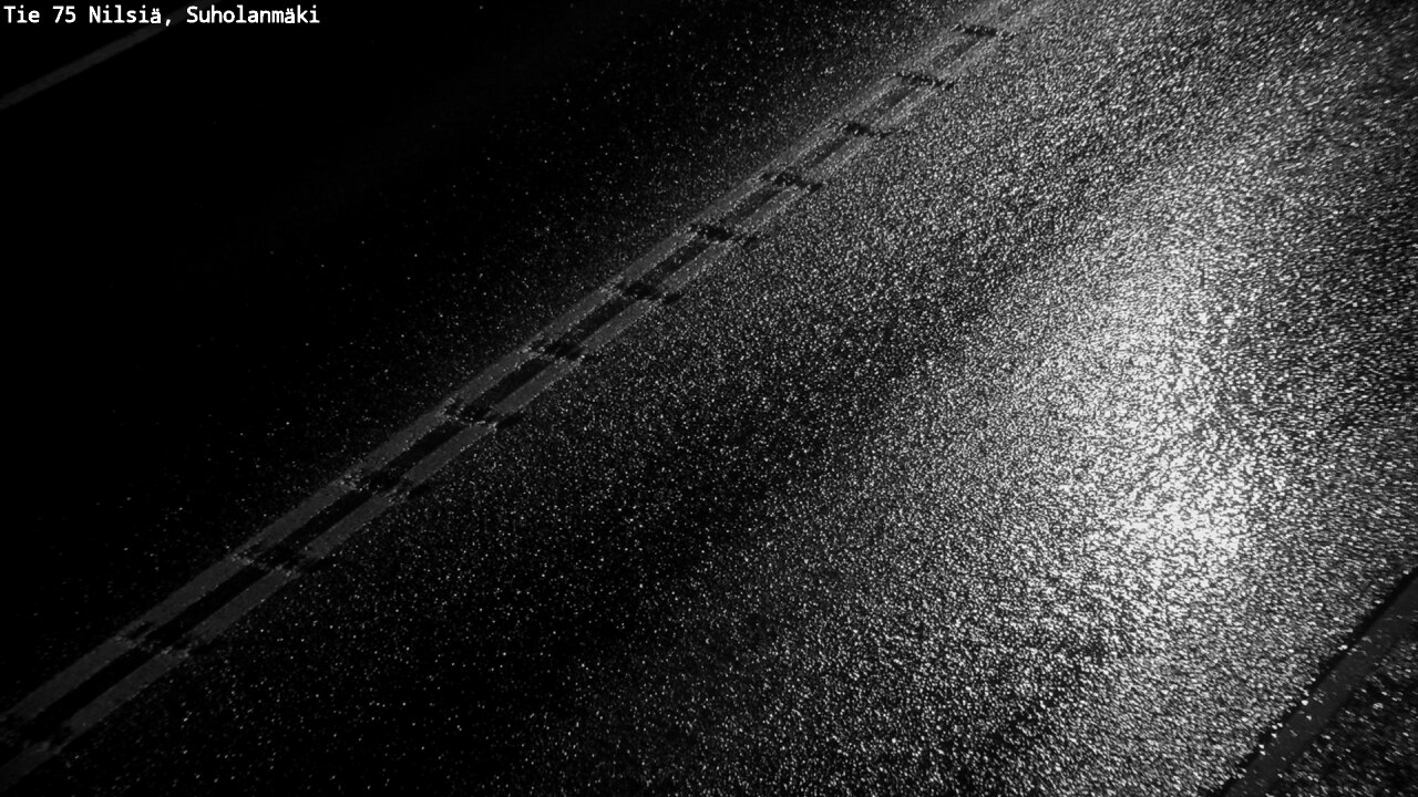 Weather Camera Image Väg 75 Nilsiä, Suholanmäki, Kuopio, Pohjois-Savo