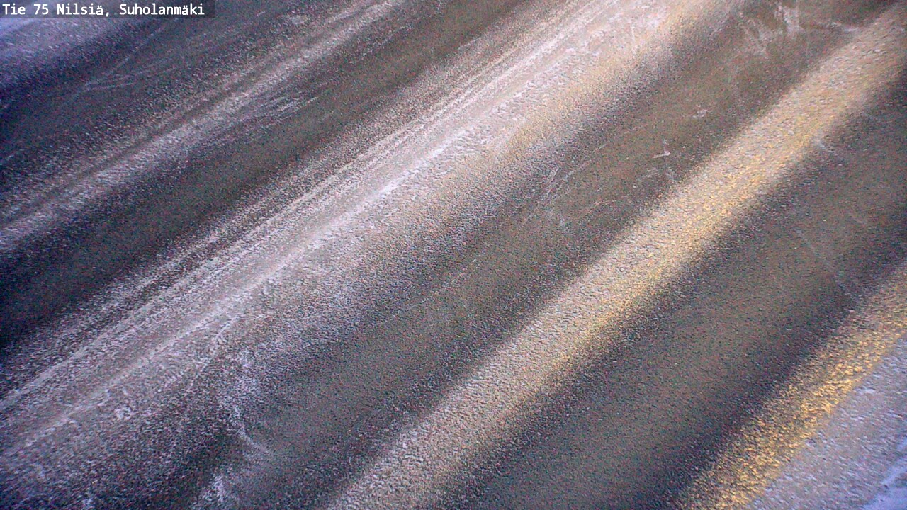 Weather Camera Image Väg 75 Nilsiä, Suholanmäki, Kuopio, Pohjois-Savo