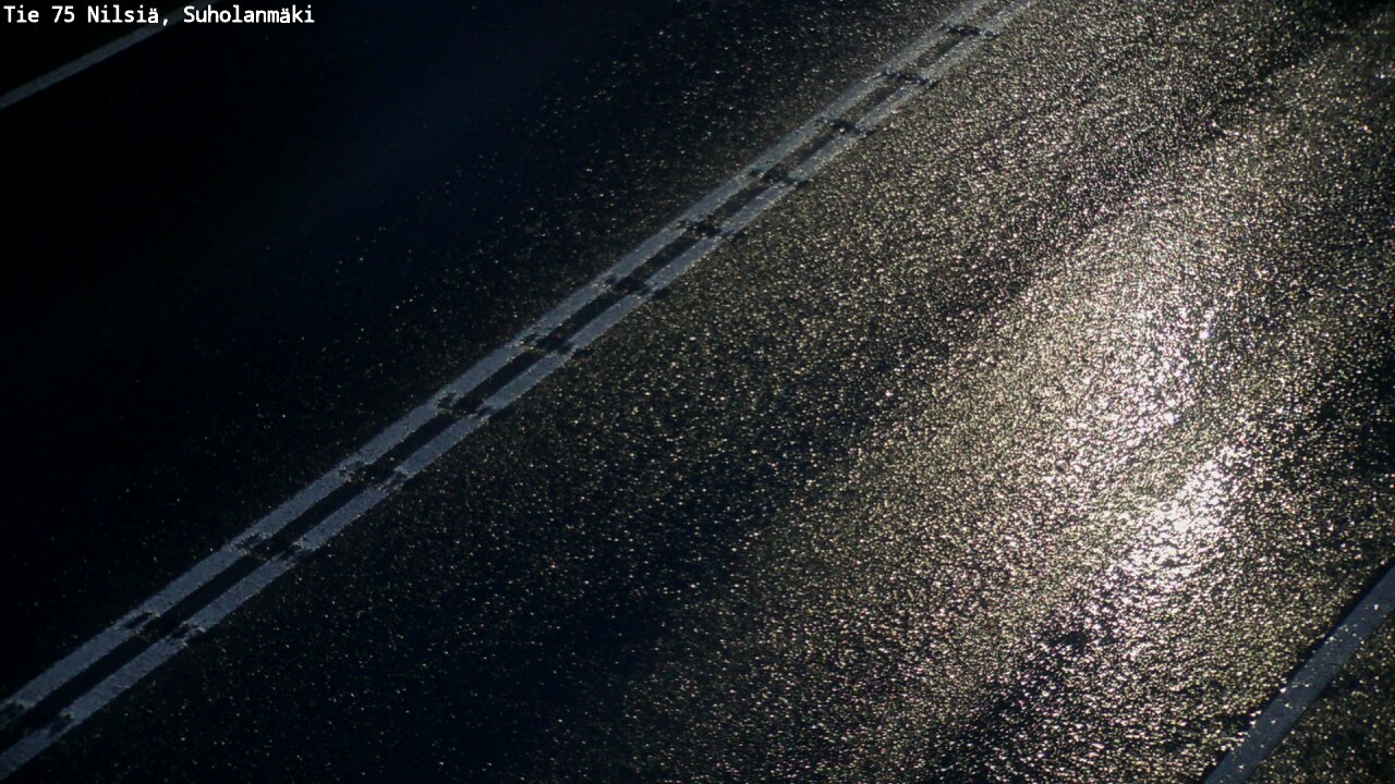 Weather Camera Image Väg 75 Nilsiä, Suholanmäki, Kuopio, Pohjois-Savo