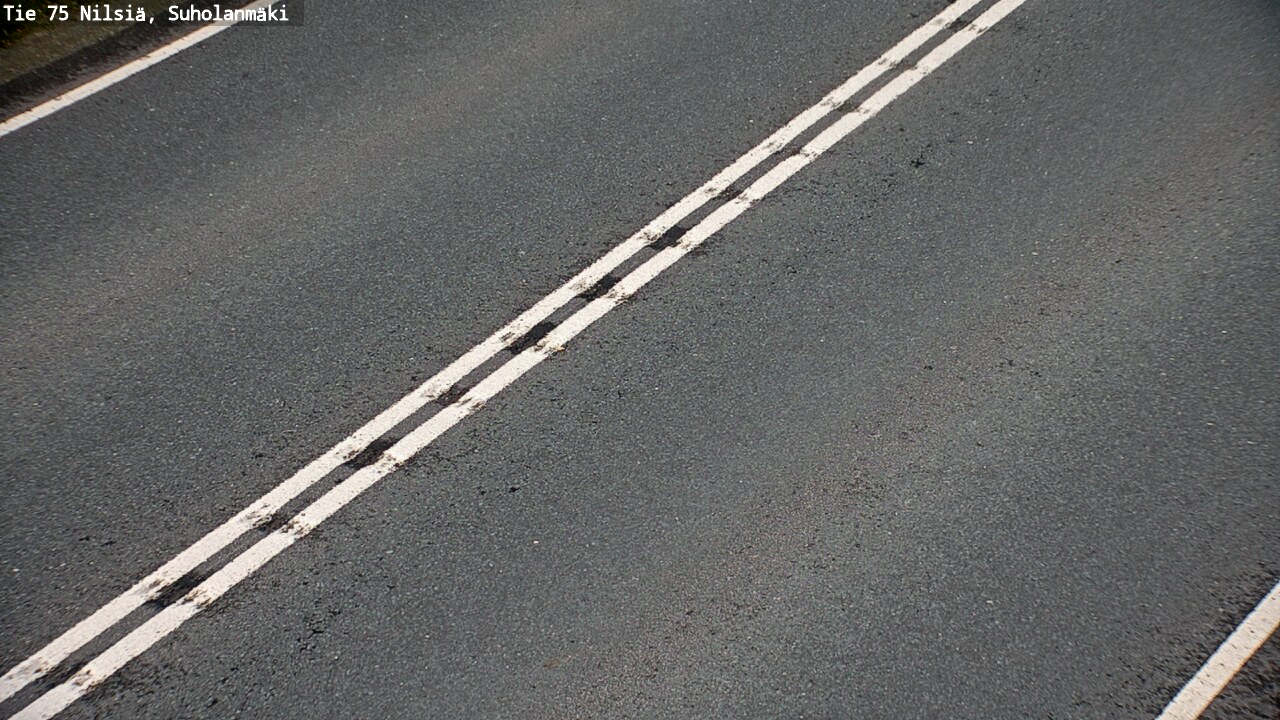 Weather Camera Image Väg 75 Nilsiä, Suholanmäki, Kuopio, Pohjois-Savo