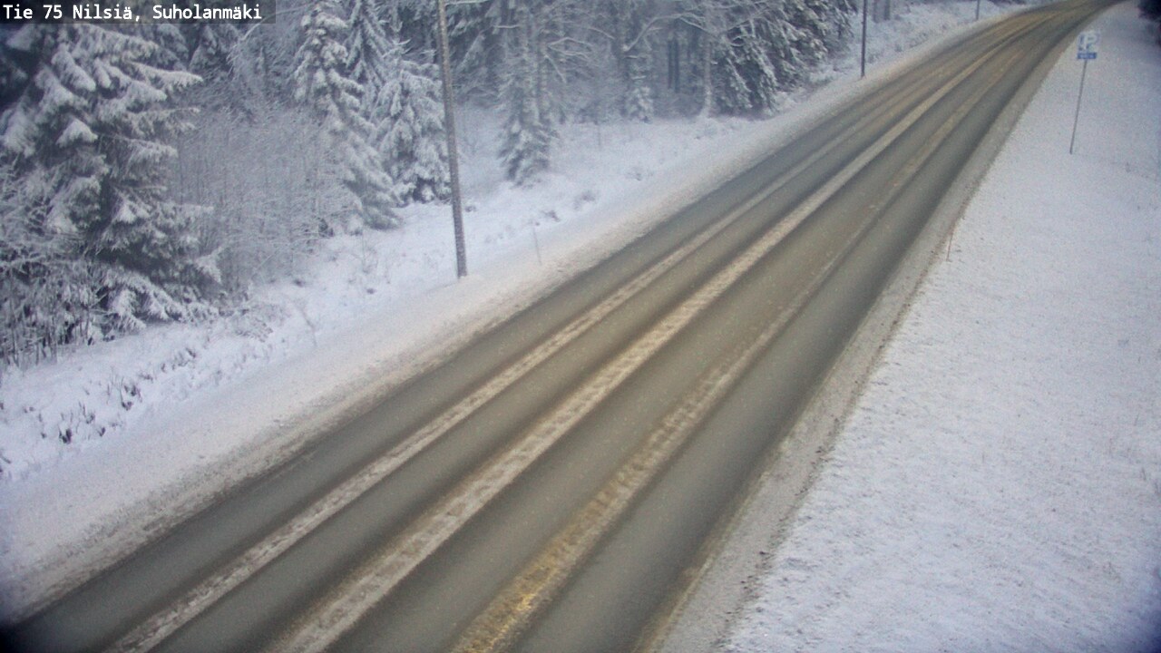 Kelikamerat Kuva Tie 75 Nilsiä, Suholanmäki, Kuopio, Pohjois-Savo