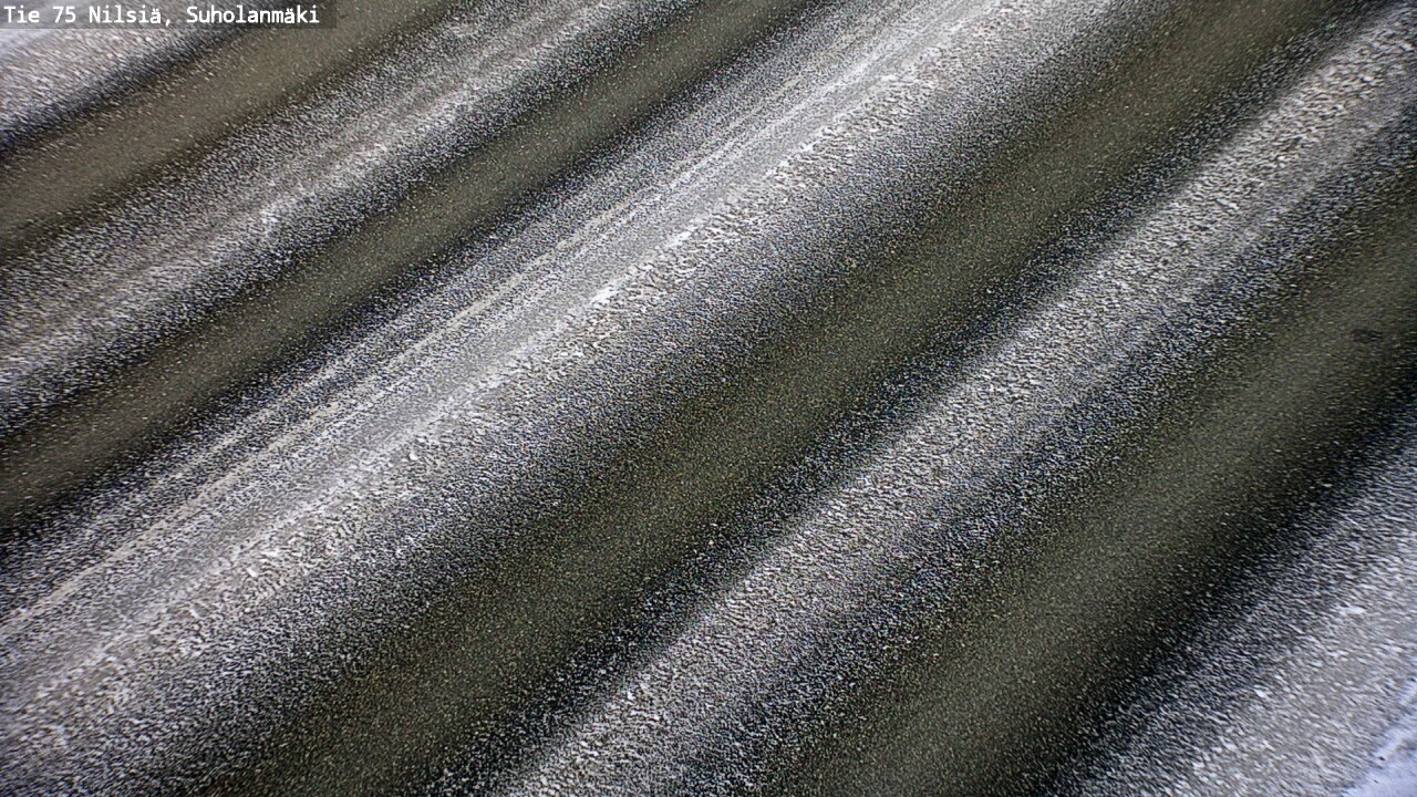 Weather Camera Image Väg 75 Nilsiä, Suholanmäki, Kuopio, Pohjois-Savo