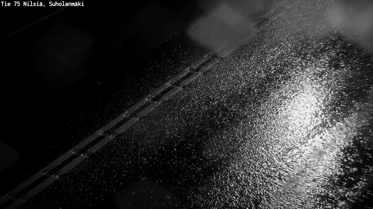 Weather Camera Image Väg 75 Nilsiä, Suholanmäki, Kuopio, Pohjois-Savo