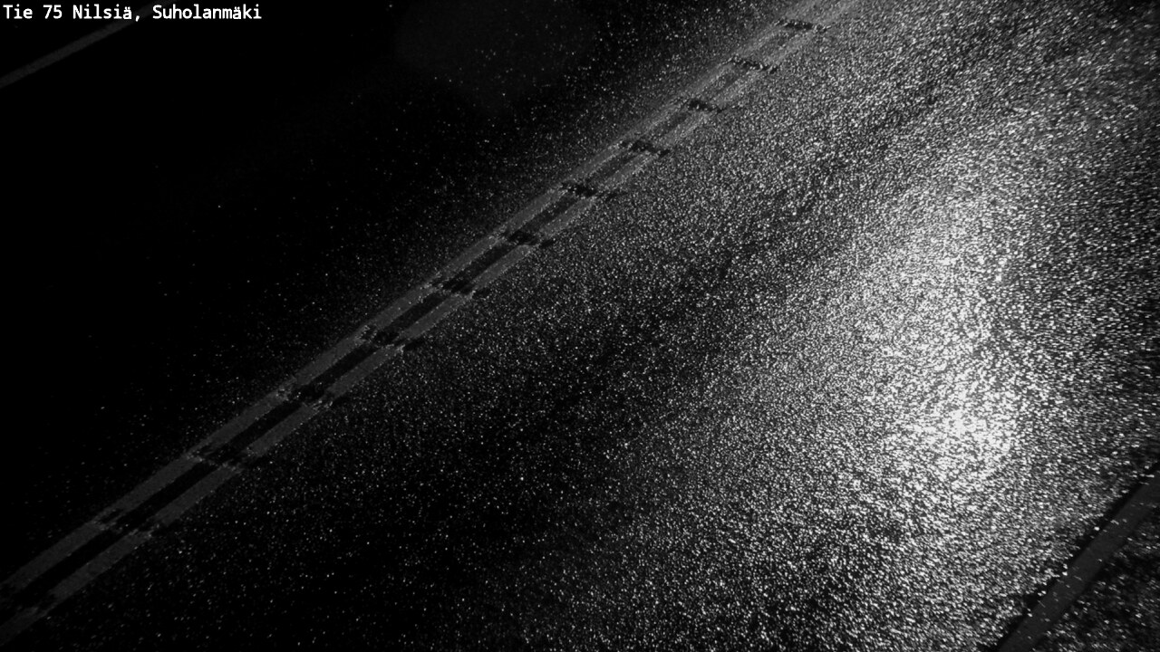 Weather Camera Image Väg 75 Nilsiä, Suholanmäki, Kuopio, Pohjois-Savo