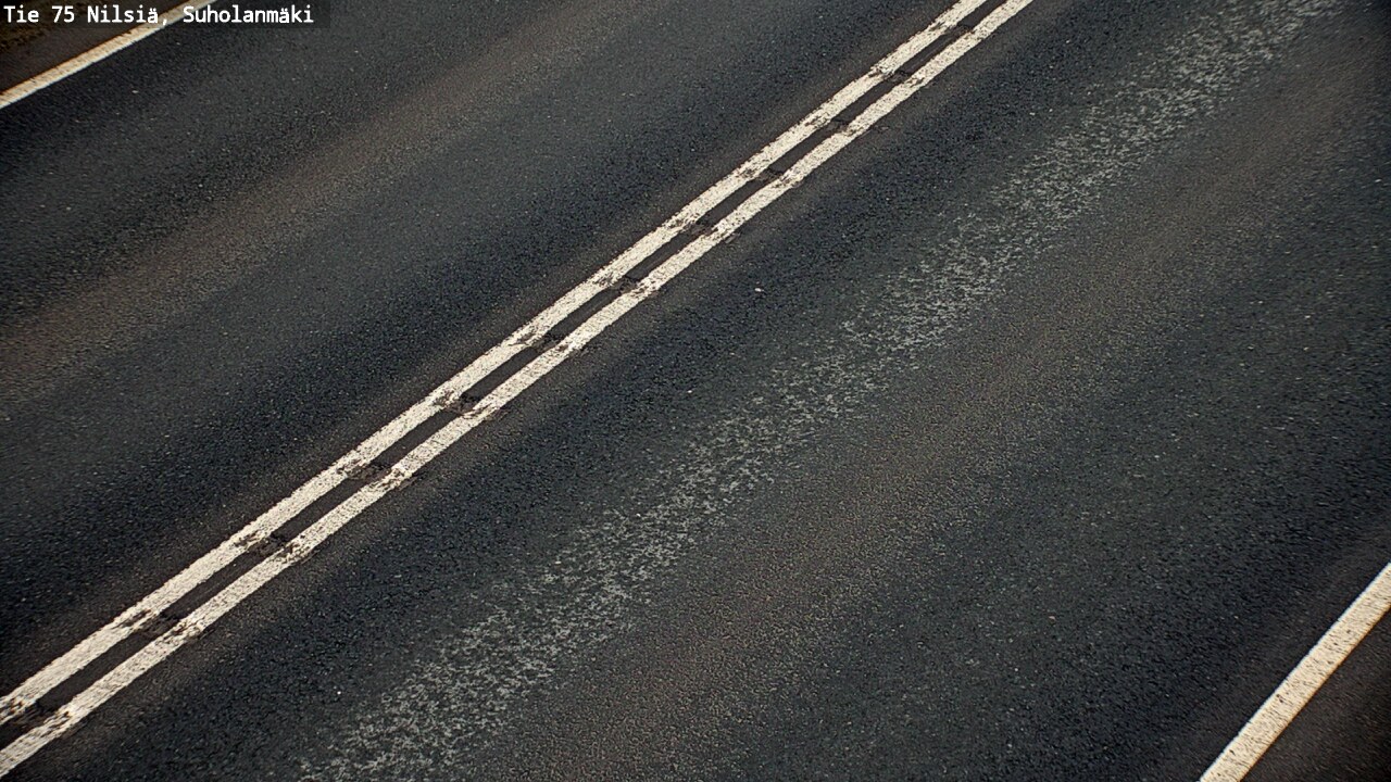 Weather Camera Image Väg 75 Nilsiä, Suholanmäki, Kuopio, Pohjois-Savo