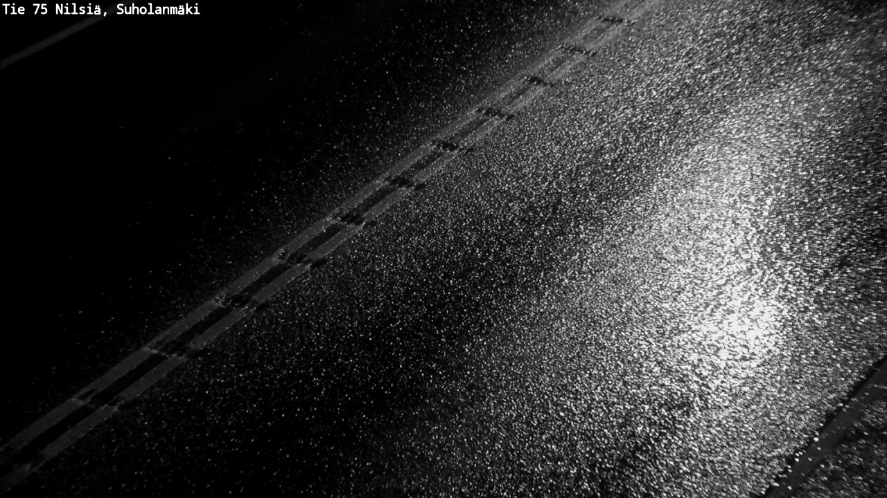 Weather Camera Image Väg 75 Nilsiä, Suholanmäki, Kuopio, Pohjois-Savo