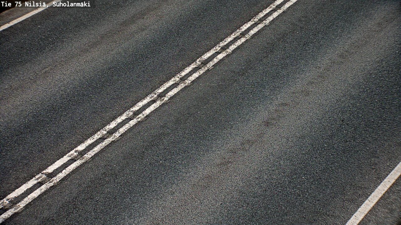 Weather Camera Image Väg 75 Nilsiä, Suholanmäki, Kuopio, Pohjois-Savo