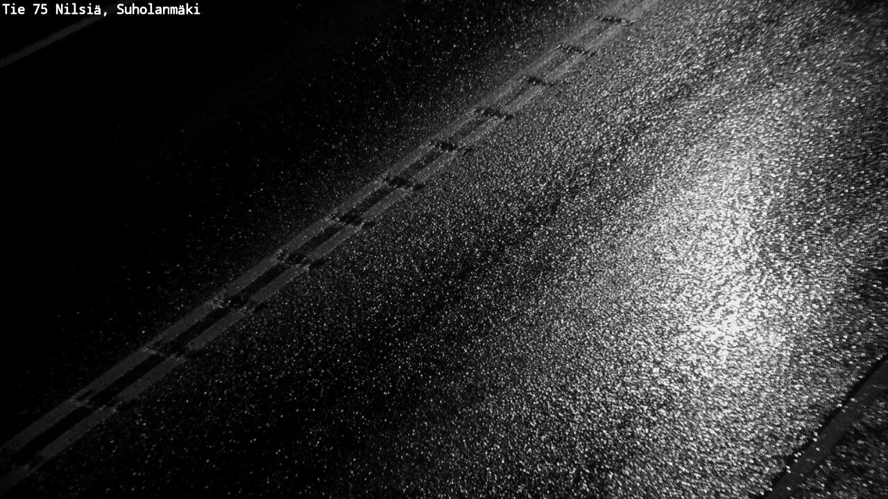 Weather Camera Image Väg 75 Nilsiä, Suholanmäki, Kuopio, Pohjois-Savo