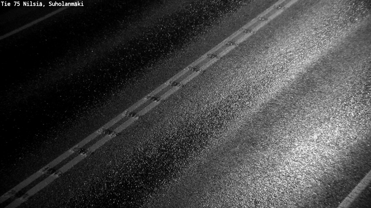 Weather Camera Image Väg 75 Nilsiä, Suholanmäki, Kuopio, Pohjois-Savo