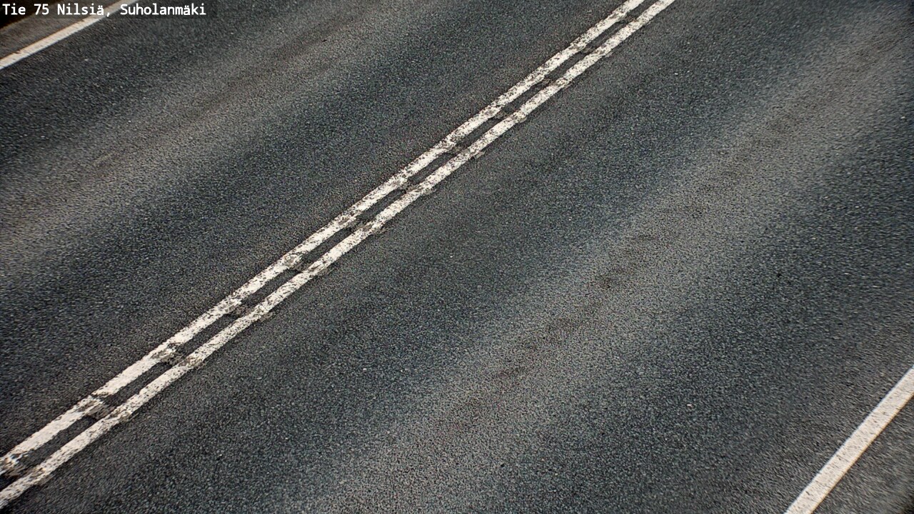 Weather Camera Image Väg 75 Nilsiä, Suholanmäki, Kuopio, Pohjois-Savo