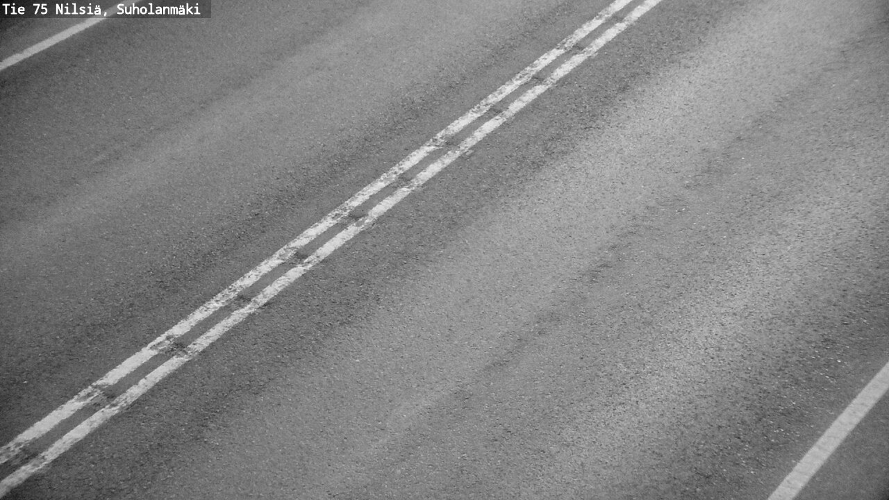 Weather Camera Image Väg 75 Nilsiä, Suholanmäki, Kuopio, Pohjois-Savo