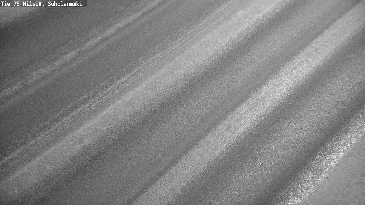 Weather Camera Image Väg 75 Nilsiä, Suholanmäki, Kuopio, Pohjois-Savo