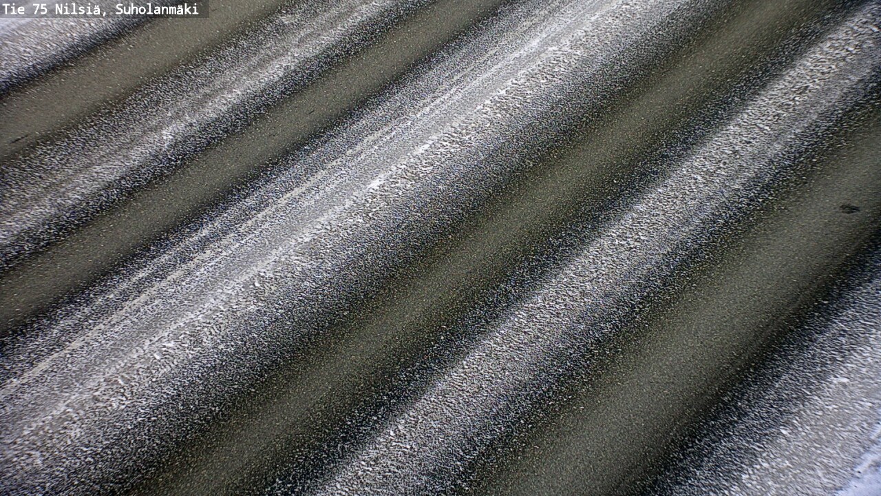 Weather Camera Image Väg 75 Nilsiä, Suholanmäki, Kuopio, Pohjois-Savo