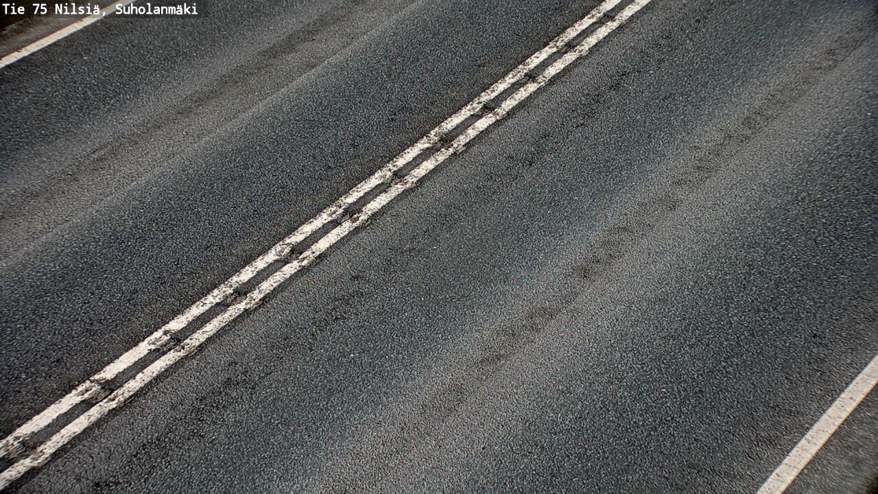 Weather Camera Image Väg 75 Nilsiä, Suholanmäki, Kuopio, Pohjois-Savo