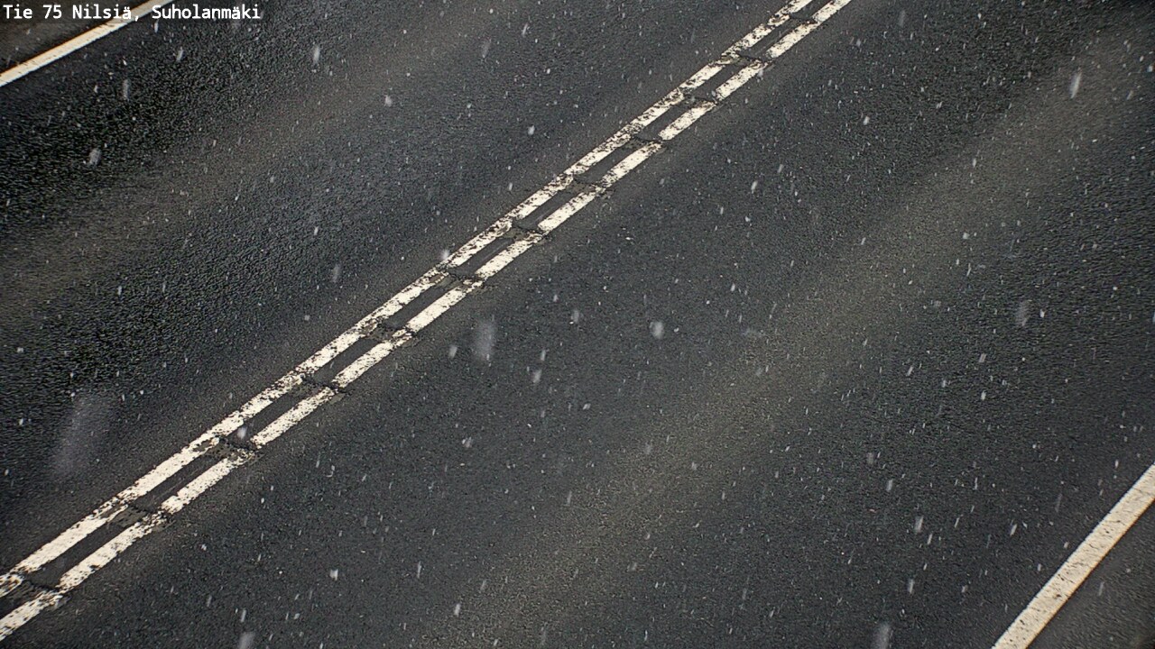 Weather Camera Image Road 75 Nilsiä, Suholanmäki, Kuopio, Pohjois-Savo