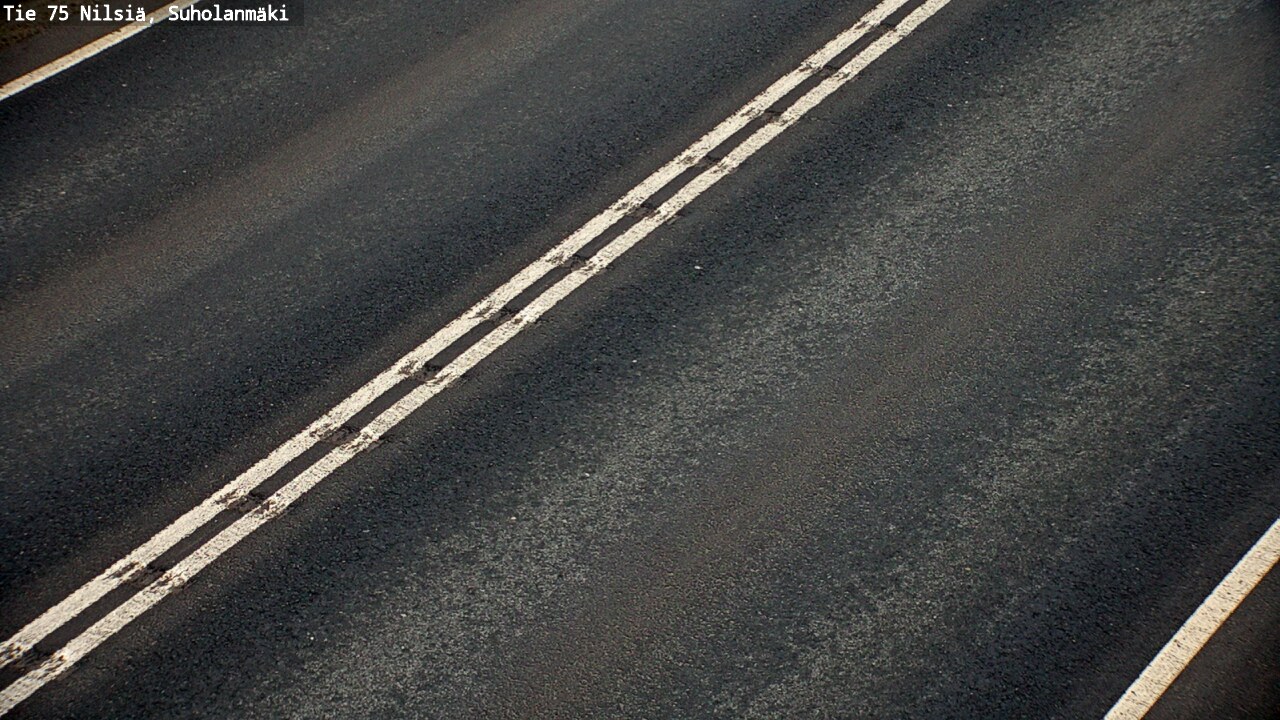 Weather Camera Image Väg 75 Nilsiä, Suholanmäki, Kuopio, Pohjois-Savo