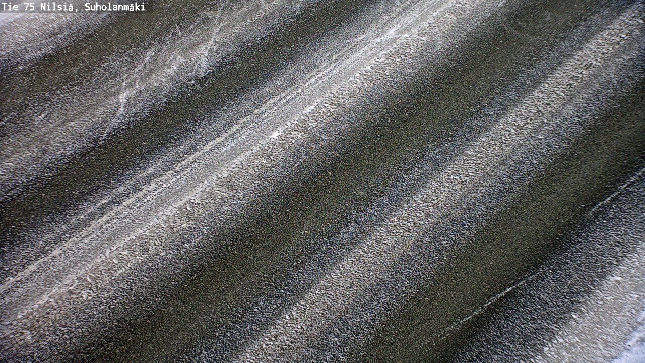Weather Camera Image Väg 75 Nilsiä, Suholanmäki, Kuopio, Pohjois-Savo