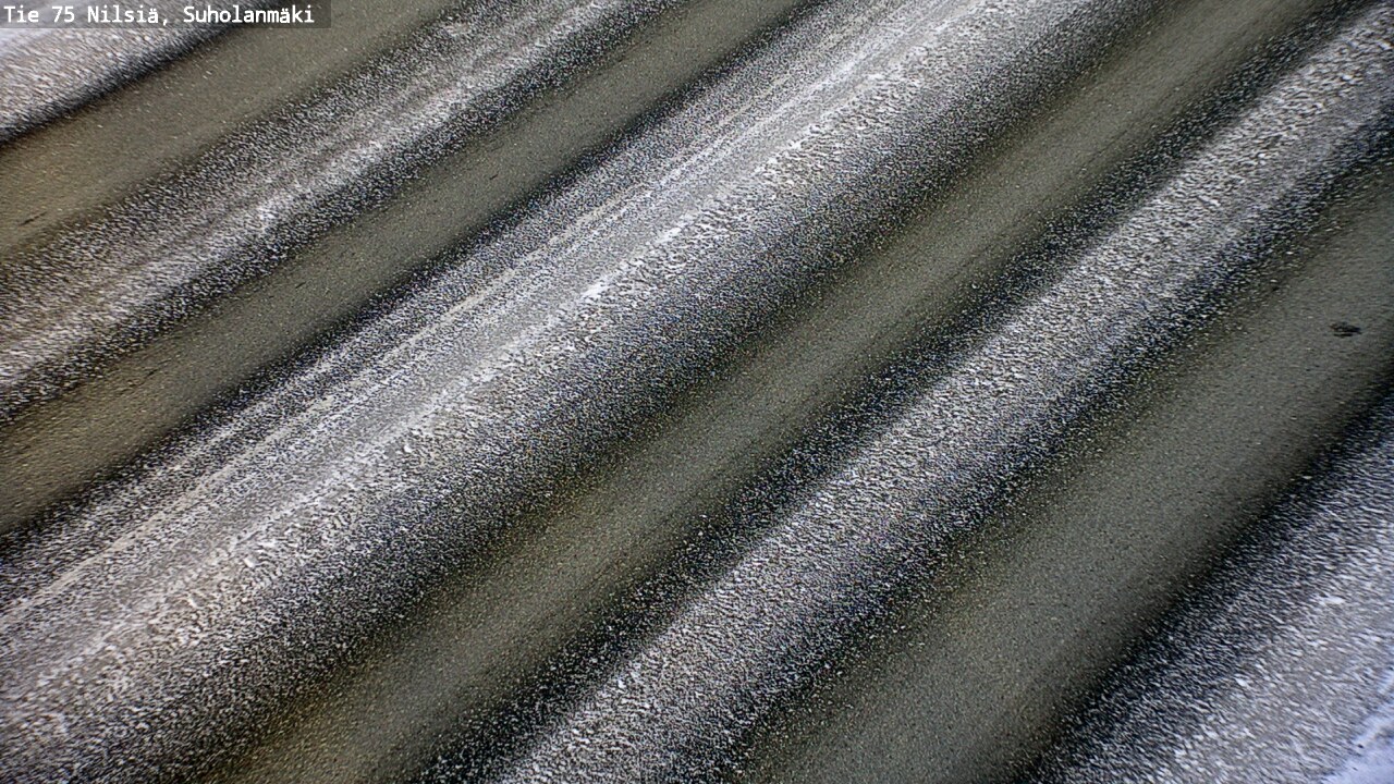 Weather Camera Image Väg 75 Nilsiä, Suholanmäki, Kuopio, Pohjois-Savo