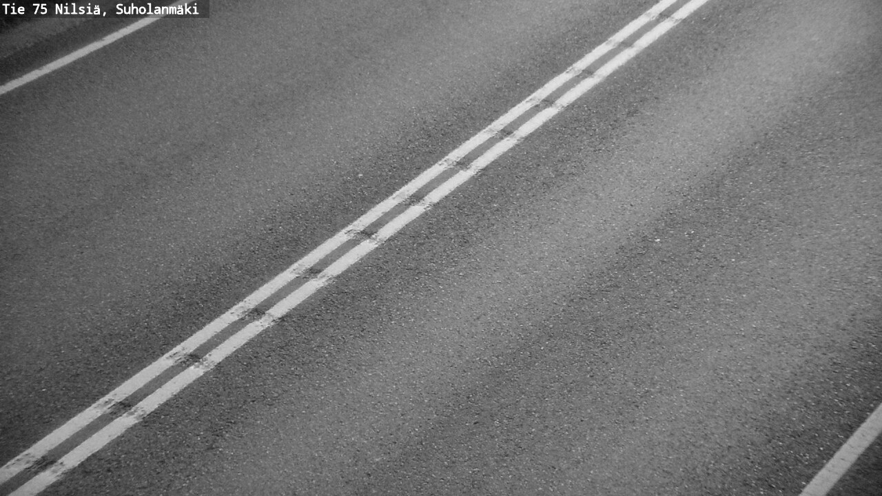 Weather Camera Image Väg 75 Nilsiä, Suholanmäki, Kuopio, Pohjois-Savo
