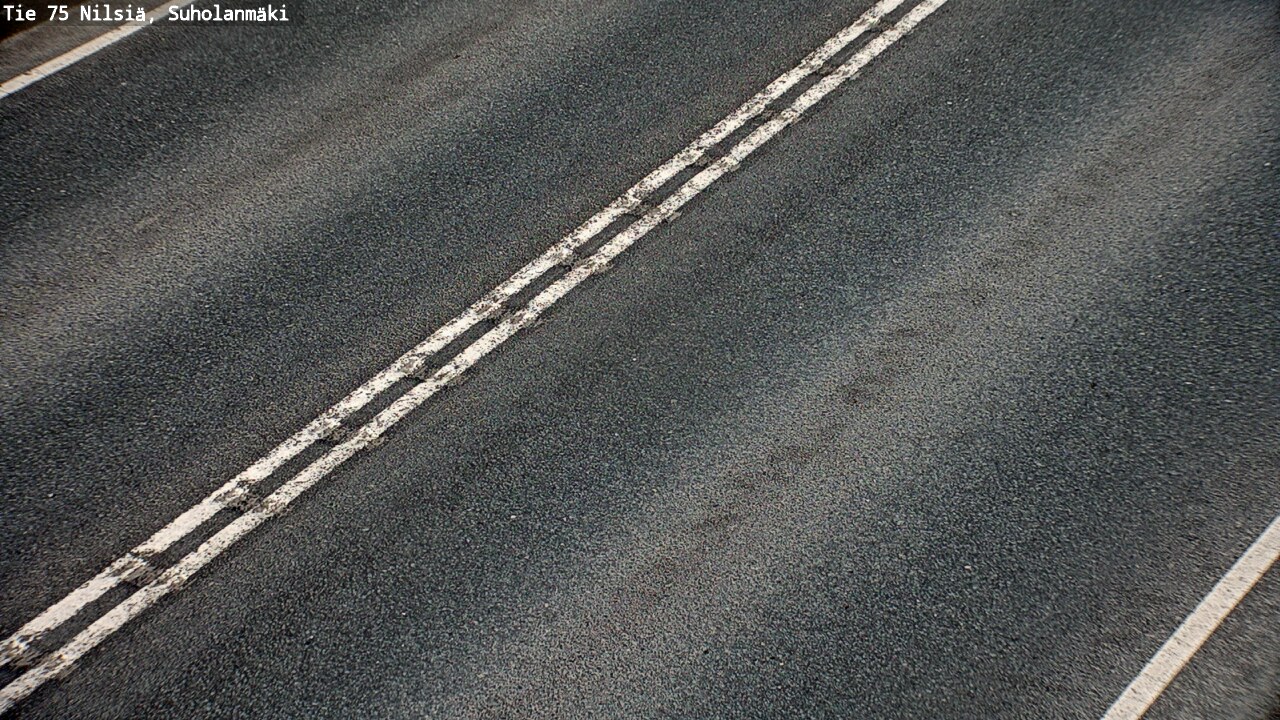 Weather Camera Image Väg 75 Nilsiä, Suholanmäki, Kuopio, Pohjois-Savo