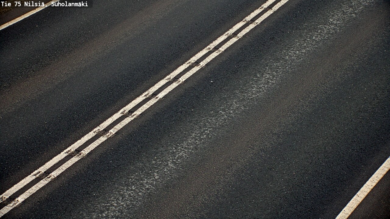 Weather Camera Image Väg 75 Nilsiä, Suholanmäki, Kuopio, Pohjois-Savo