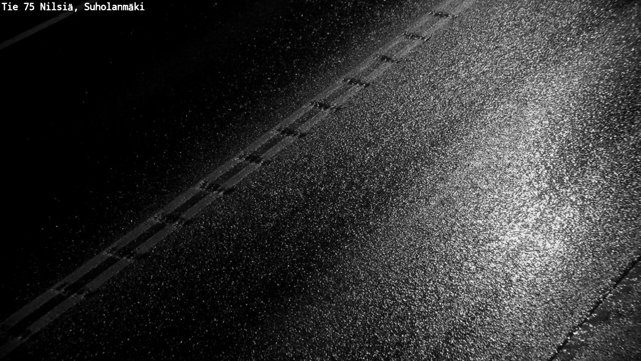 Weather Camera Image Väg 75 Nilsiä, Suholanmäki, Kuopio, Pohjois-Savo