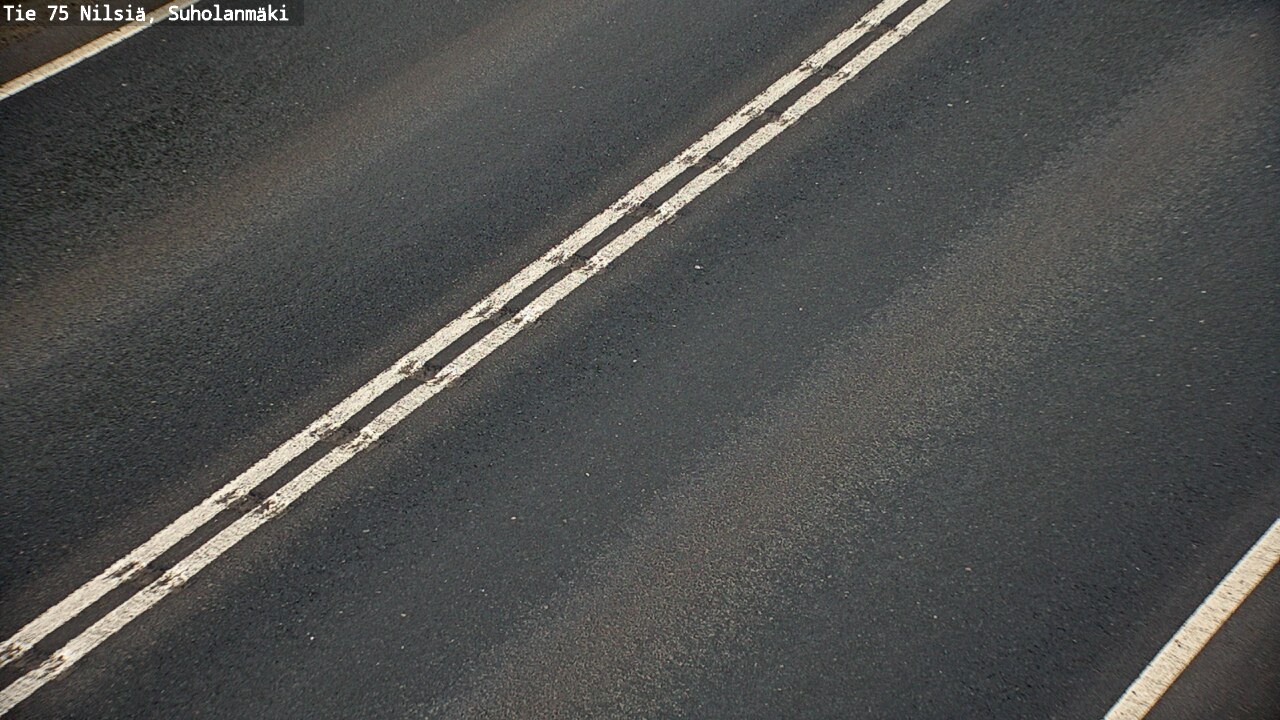 Weather Camera Image Väg 75 Nilsiä, Suholanmäki, Kuopio, Pohjois-Savo