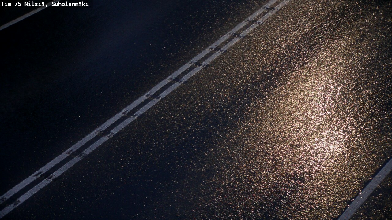 Weather Camera Image Väg 75 Nilsiä, Suholanmäki, Kuopio, Pohjois-Savo
