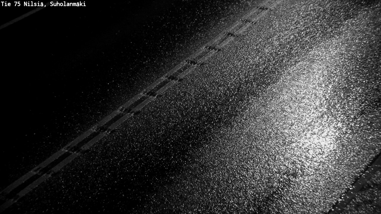 Weather Camera Image Väg 75 Nilsiä, Suholanmäki, Kuopio, Pohjois-Savo