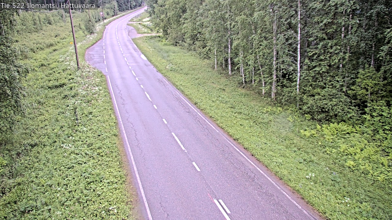 Kelikamerat Kuva Tie 522 Ilomantsi, Hattuvaara, Ilomantsi, Pohjois-Karjala