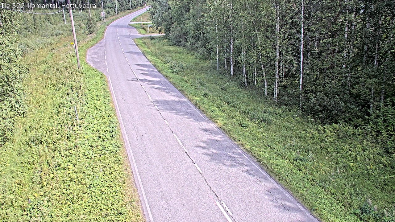 Weather Camera Image Vag 522 Ilomants, Hattuvaara, Ilomantsi, Pohjois-Karjala