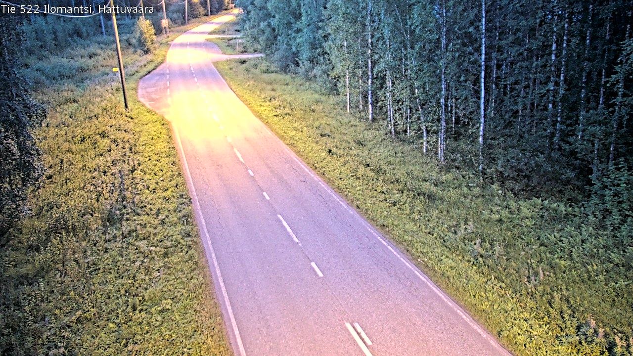 Weather Camera Image Vag 522 Ilomants, Hattuvaara, Ilomantsi, Pohjois-Karjala