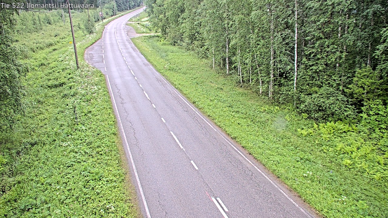 Kelikamerat Kuva Tie 522 Ilomantsi, Hattuvaara, Ilomantsi, Pohjois-Karjala