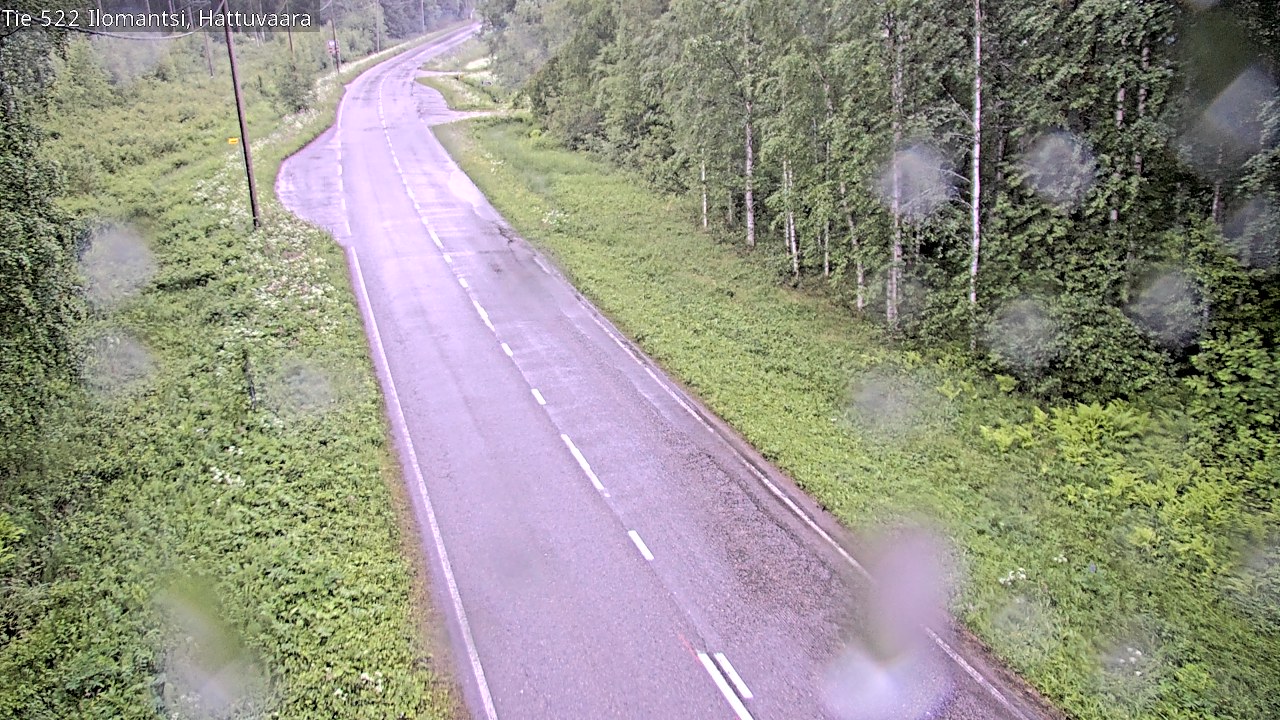 Kelikamerat Kuva Tie 522 Ilomantsi, Hattuvaara, Ilomantsi, Pohjois-Karjala
