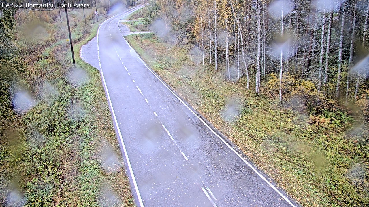 Weather Camera Image Road 522 Ilomantsi, Hattuvaara, Ilomantsi, Pohjois-Karjala