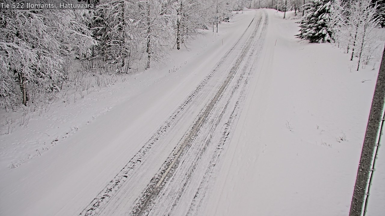 Kelikamerat Kuva Tie 522 Ilomantsi, Hattuvaara, Ilomantsi, Pohjois-Karjala