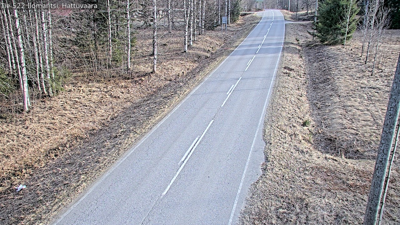 Weather Camera Image Vag 522 Ilomants, Hattuvaara, Ilomantsi, Pohjois-Karjala