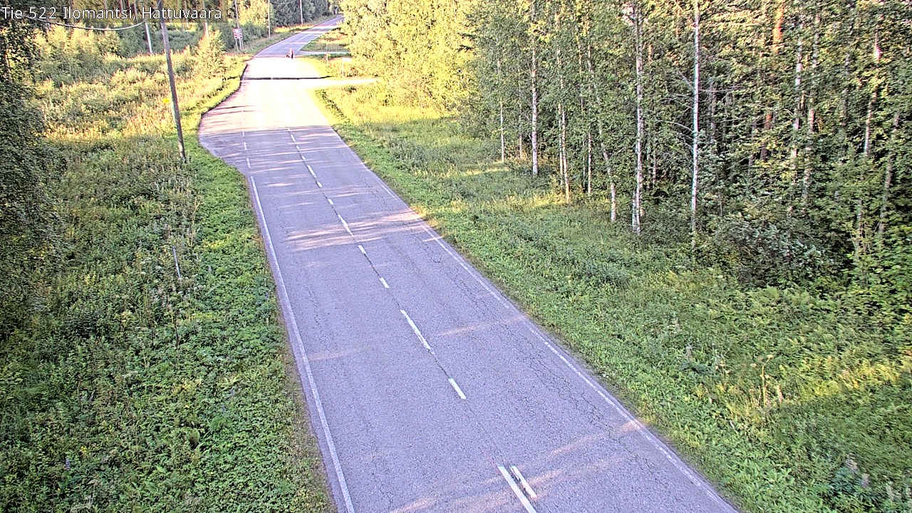 Weather Camera Image Vag 522 Ilomants, Hattuvaara, Ilomantsi, Pohjois-Karjala